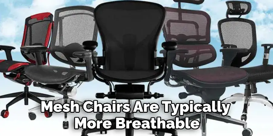 Are Mesh Chairs Better Than Leather Mesh Vs Leather 2024   Mesh Chairs Are Typically More Breathable 