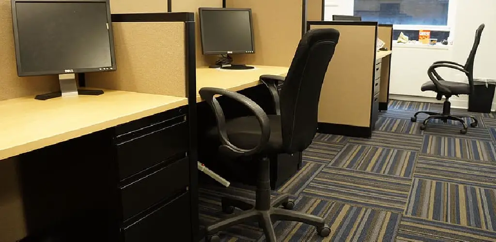 how to stop office chair damaging carpet
