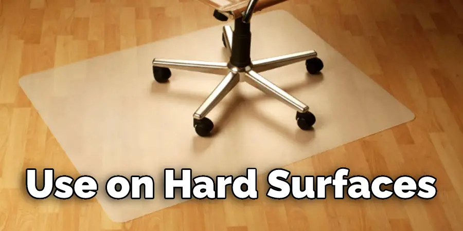 Use on Hard Surfaces