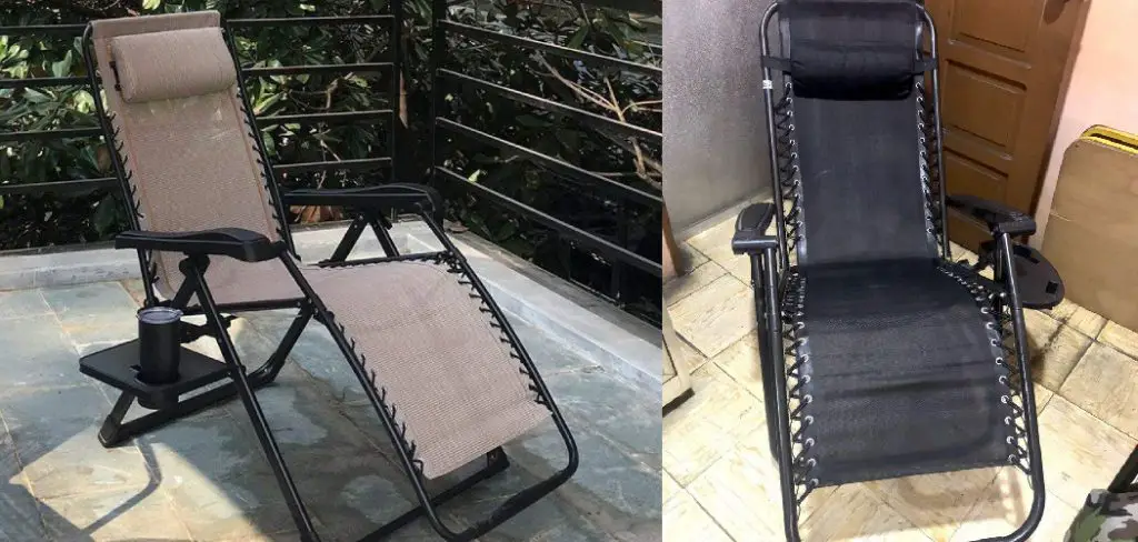 How to Replace Fabric on Zero Gravity Chair