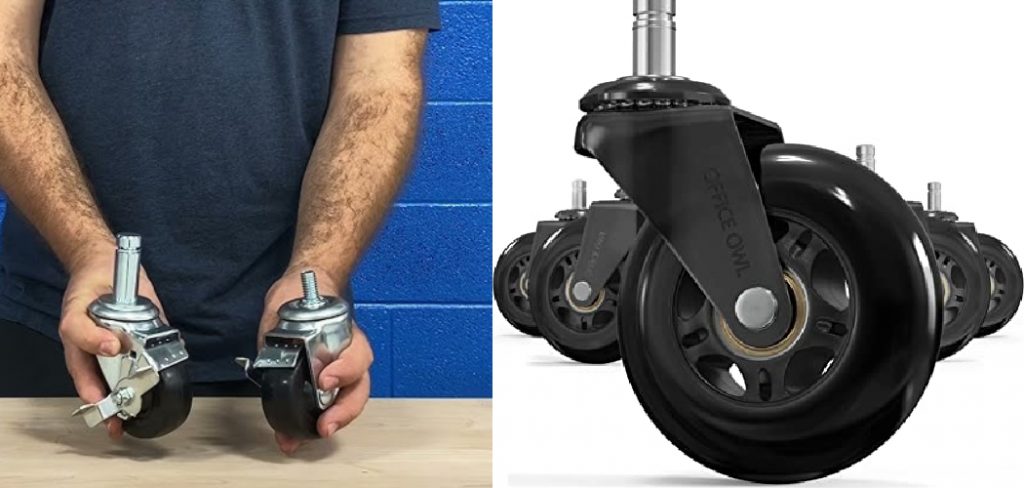 How to Install Grip Ring Stem Casters