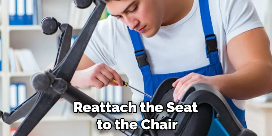 Reattach the Seat to the Chair
