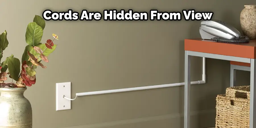  Cords Are Hidden From View