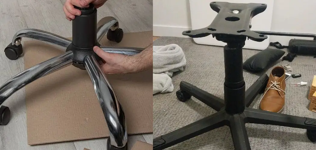 How to Remove Star Base From Office Chair