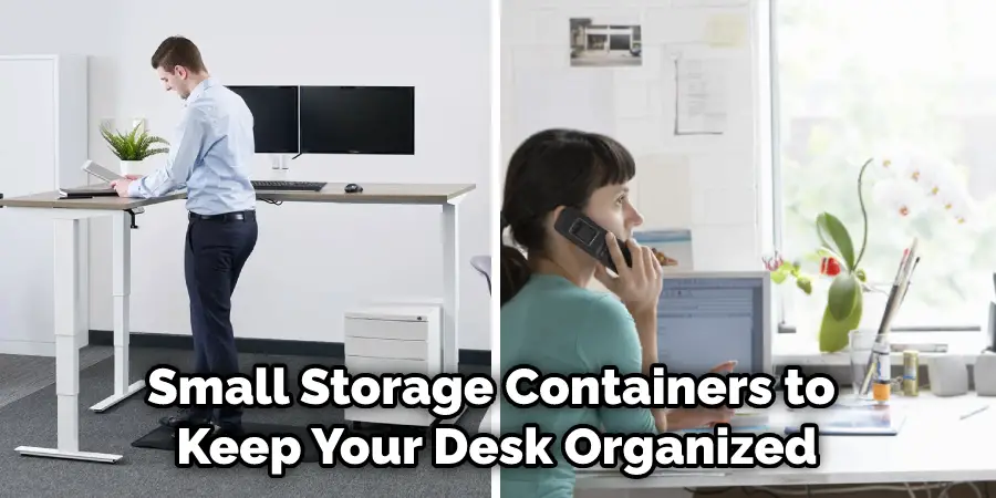 Small Storage Containers to Keep Your Desk Organized