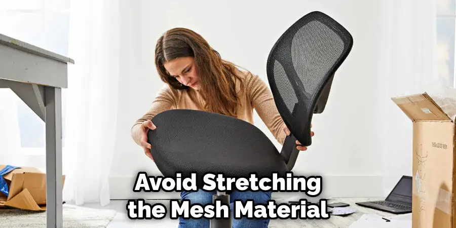 Avoid Stretching the Mesh Material