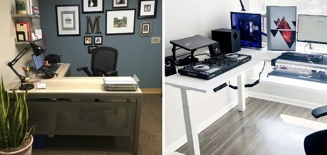 How to Organize L Shaped Desk