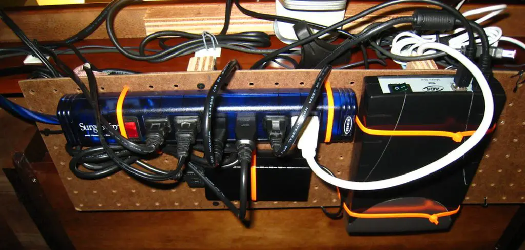 How to Attach Power Strip to Desk