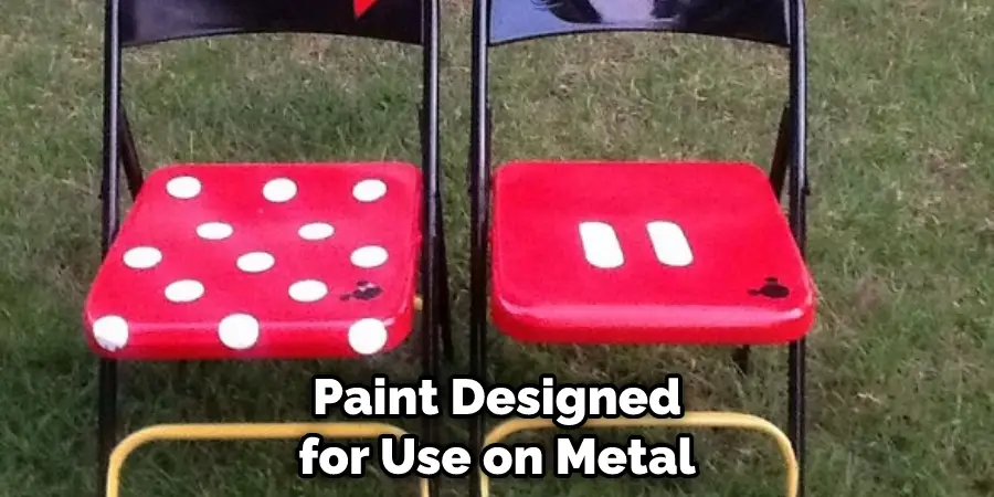 Paint Designed for Use on Metal