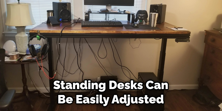 Standing Desks Can Be Easily Adjusted