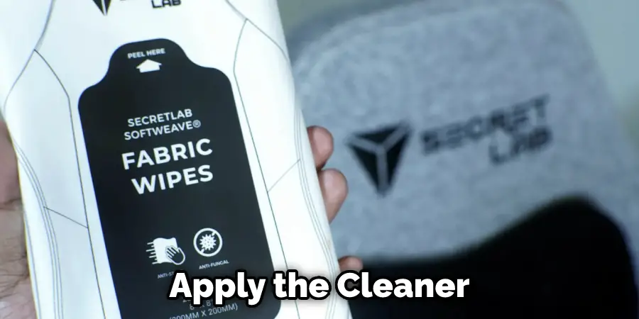 Apply the Cleaner