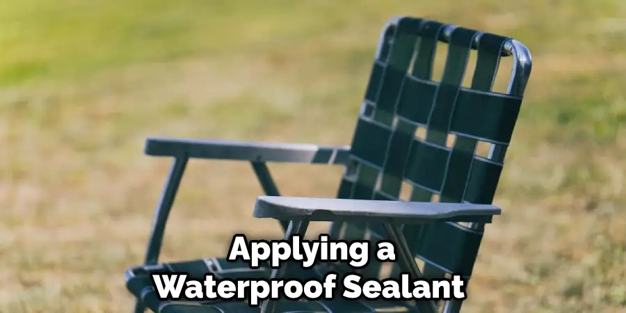 Applying a Waterproof Sealant 