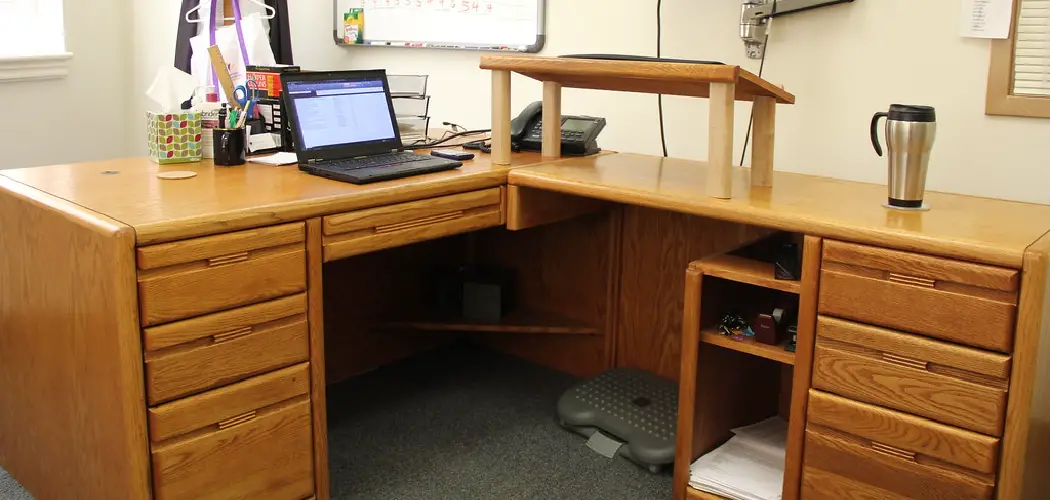 How to Make a Corner Desk With Two Desks