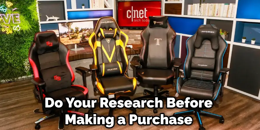 Do Your Research Before Making a Purchase