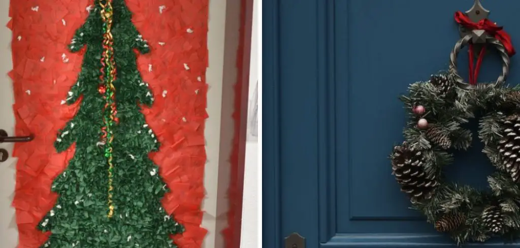 How to Decorate an Office Door for Christmas