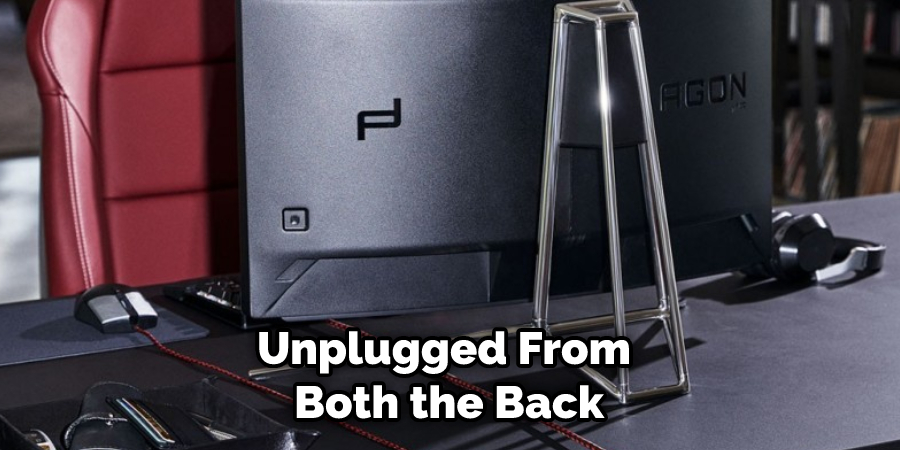 Unplugged From Both the Back
