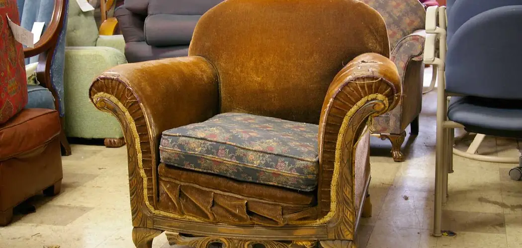 How to Reupholster Wingback Chair