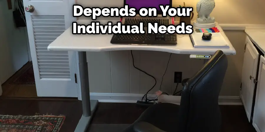Depends on Your Individual Needs