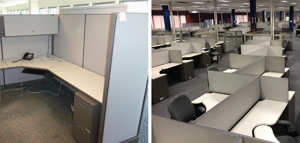 How to Disassemble Office Cubicles