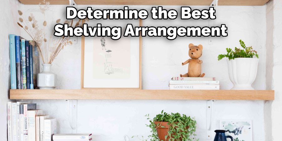 Determine the Best 
Shelving Arrangement