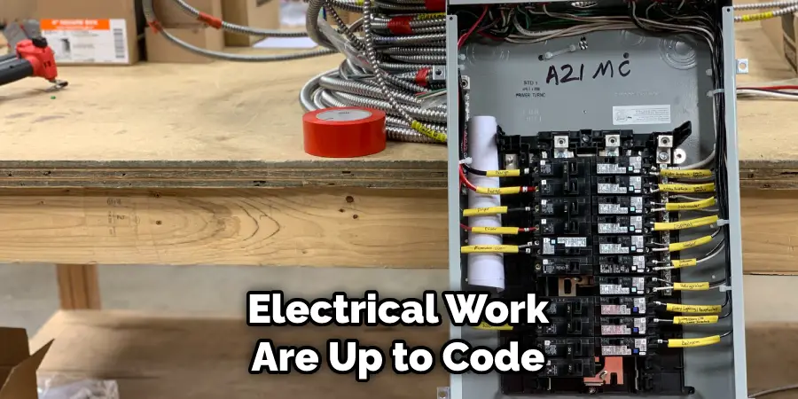 Electrical Work Are Up to Code