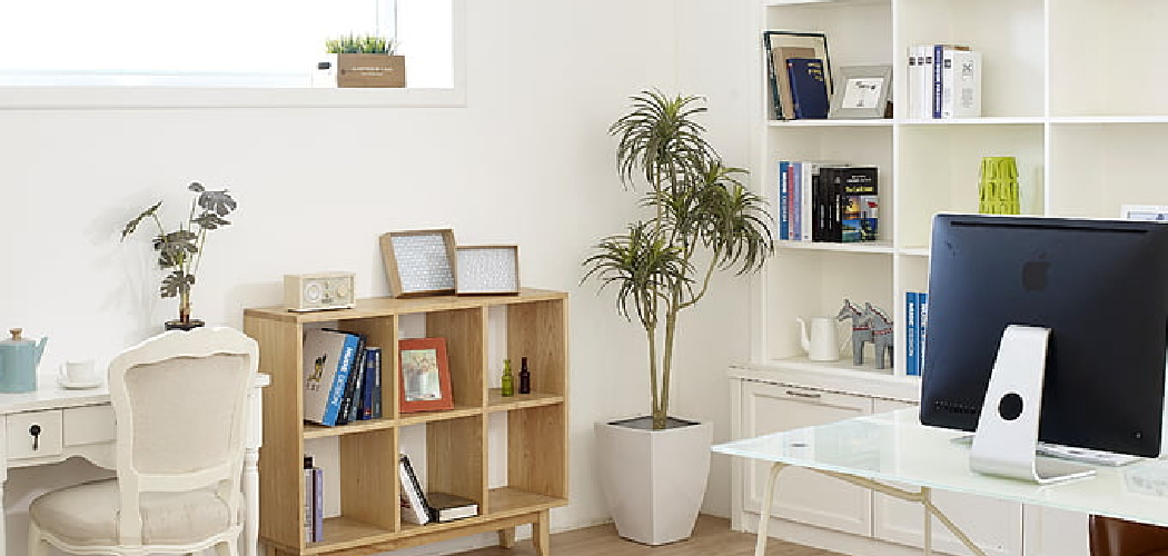 How to Decorate Office Shelves