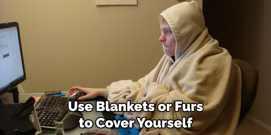 Use Blankets or Furs to Cover Yourself