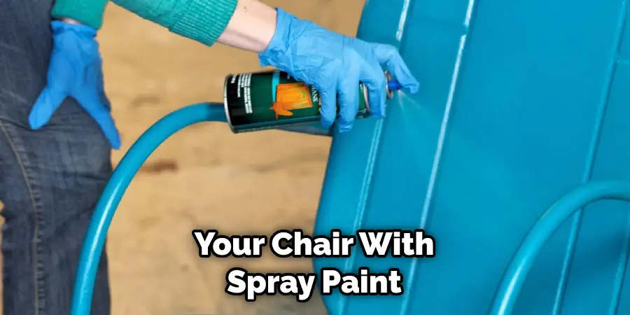 Your Chair With Spray Paint