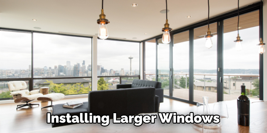 installing larger windows