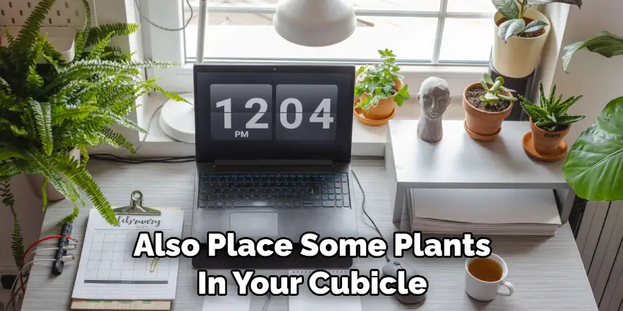Also Place Some Plants in Your Cubicle