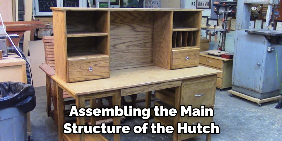 Assembling the Main Structure of the Hutch