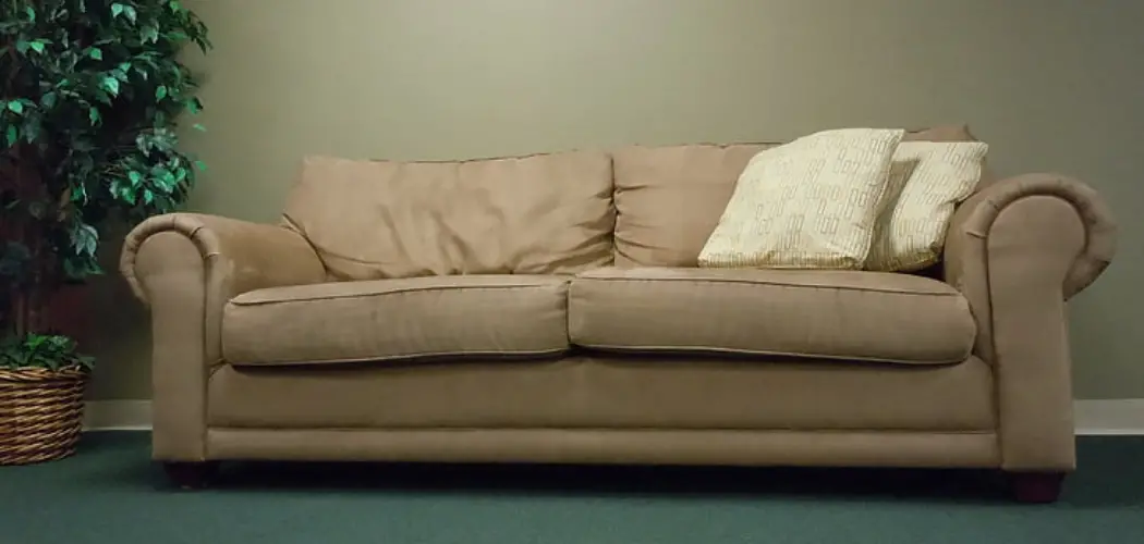 How to Attach Back Cushions to Couch
