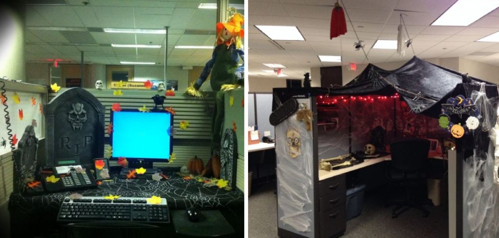 How to Decorate a Cubicle for Halloween