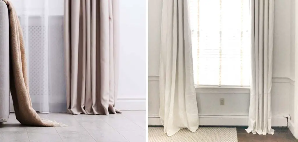 How to Keep Curtains from Flaring Out at the Bottom