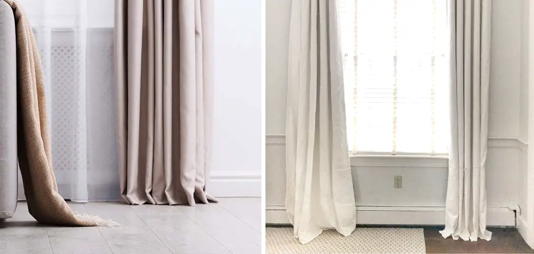 How to Keep Curtains from Flaring Out at the Bottom