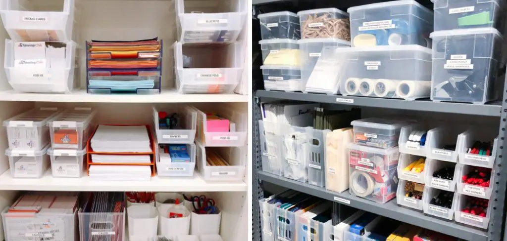 How to Organize Office Supplies at Work