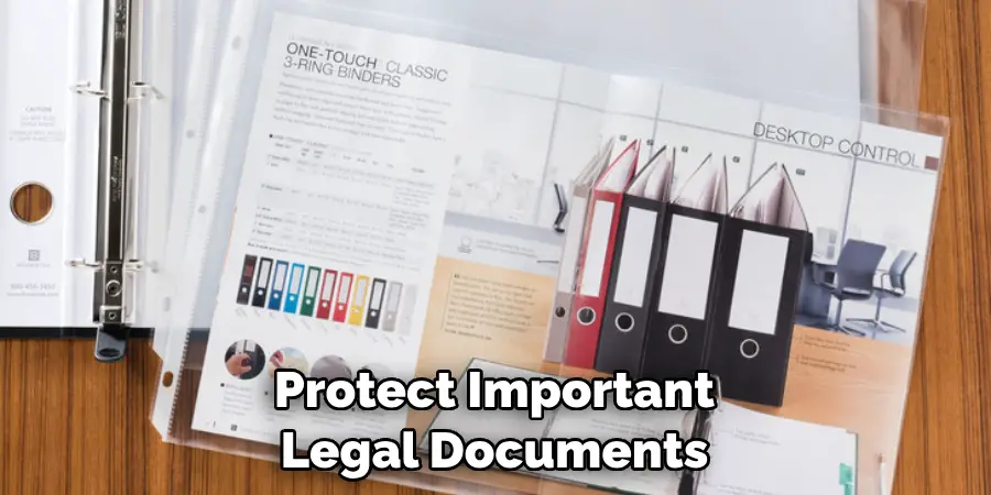 Protect Important Legal Documents