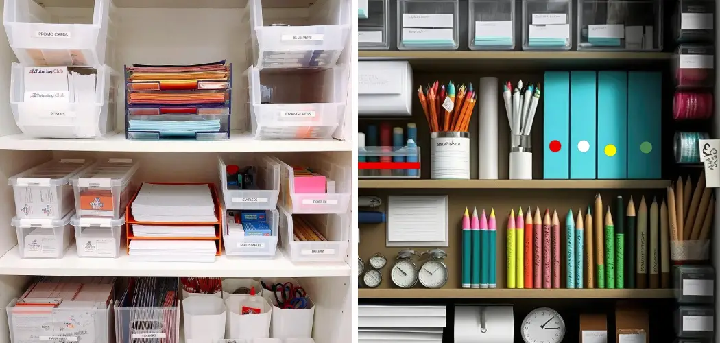 How to Organize an Office Supply Closet