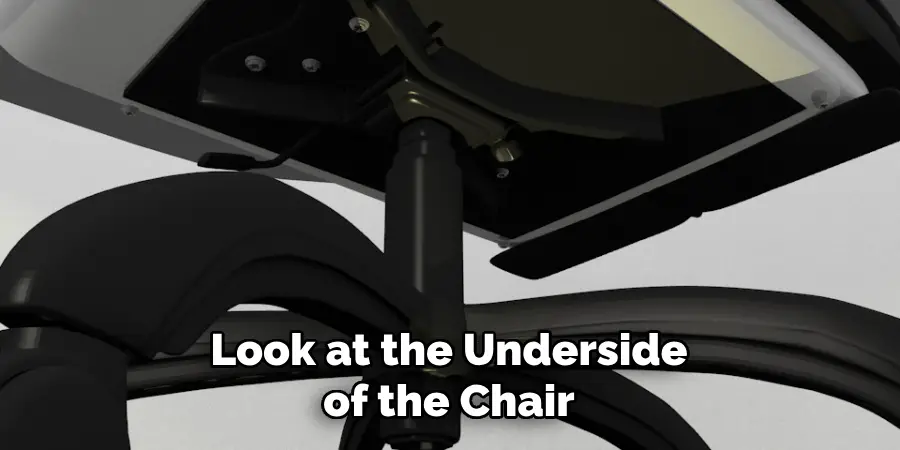 Look at the Underside of the Chair