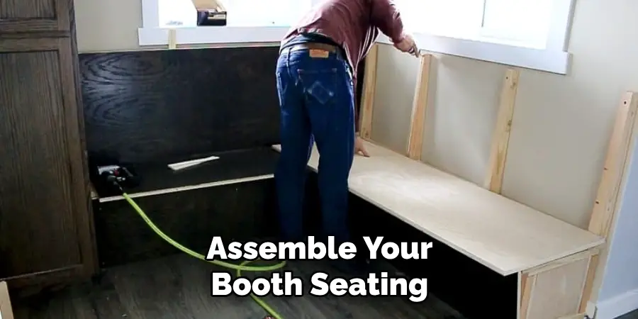 Assemble Your Booth Seating