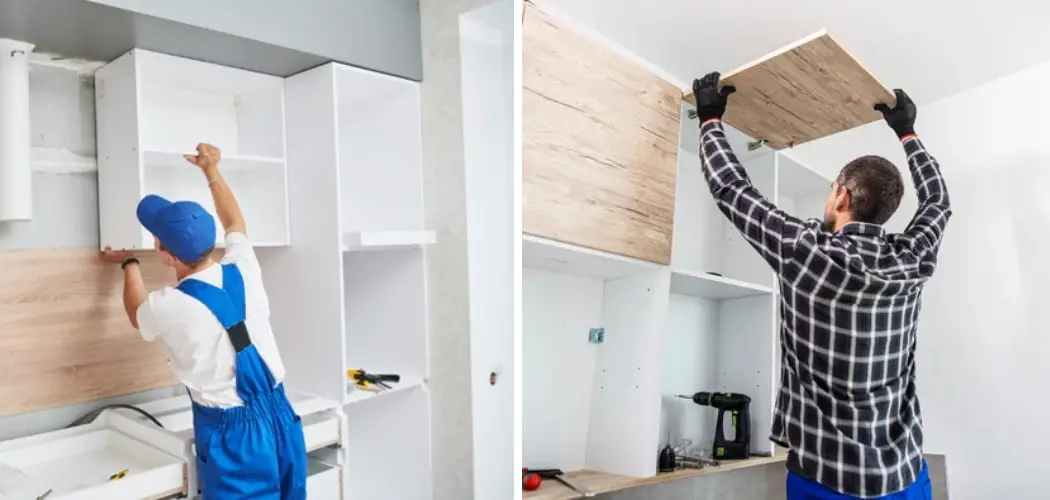 How to Hang Cabinets without Studs