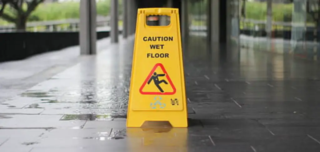 How to Prevent Slipping on Wet Floors