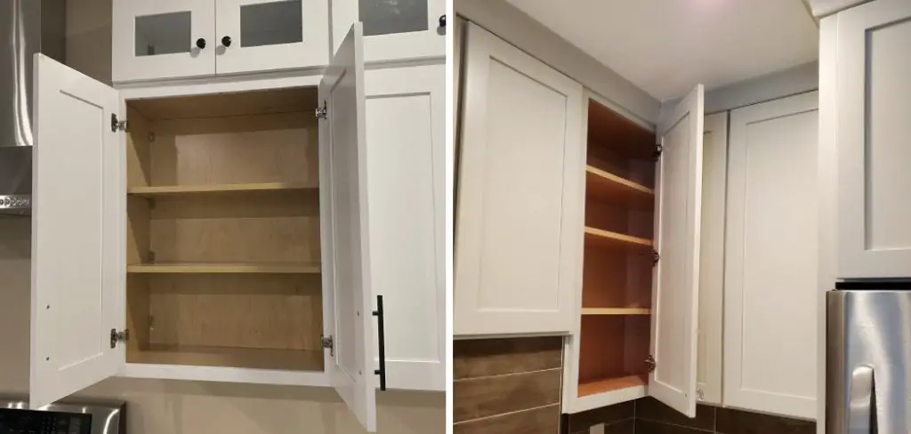 How to Fix Uneven Cabinet Doors