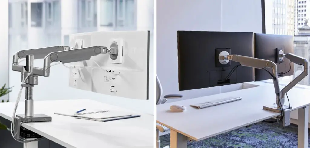 How to Adjust Humanscale Monitor Arm