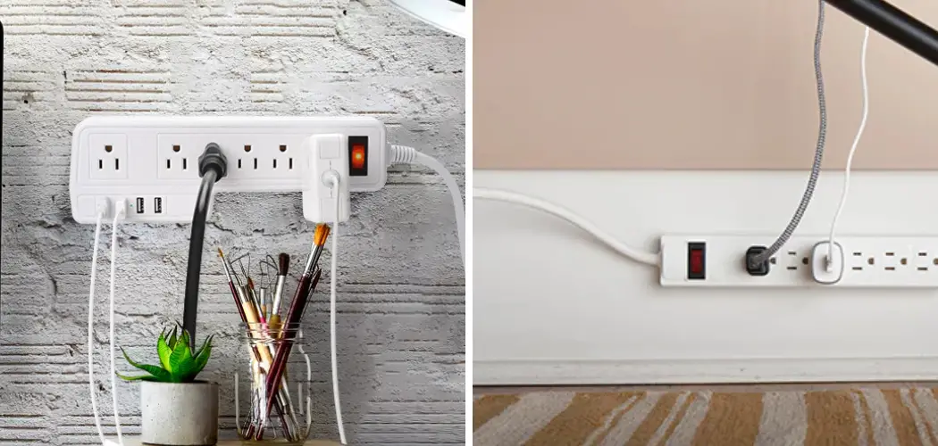 How to Mount Power Strip to Wall Without Screws