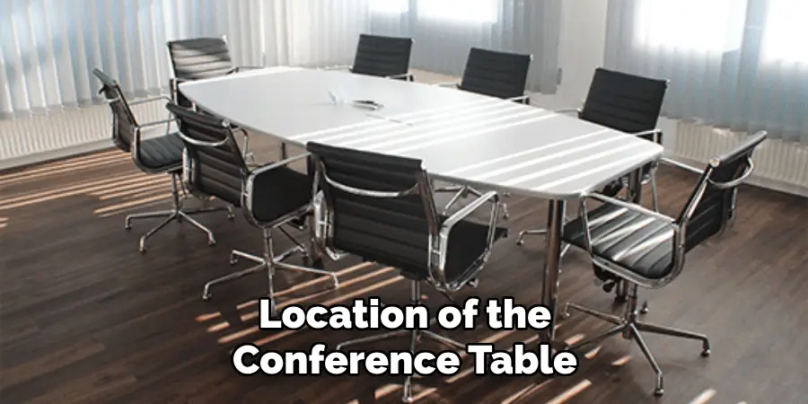 Location of the Conference Table