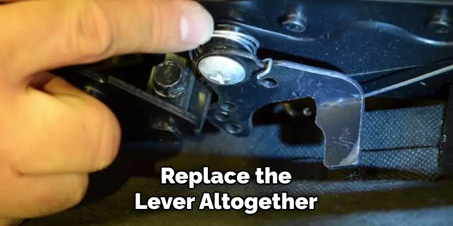 Replace the Lever Altogether