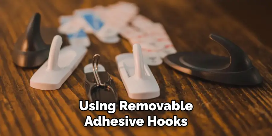 Using Removable Adhesive Hooks