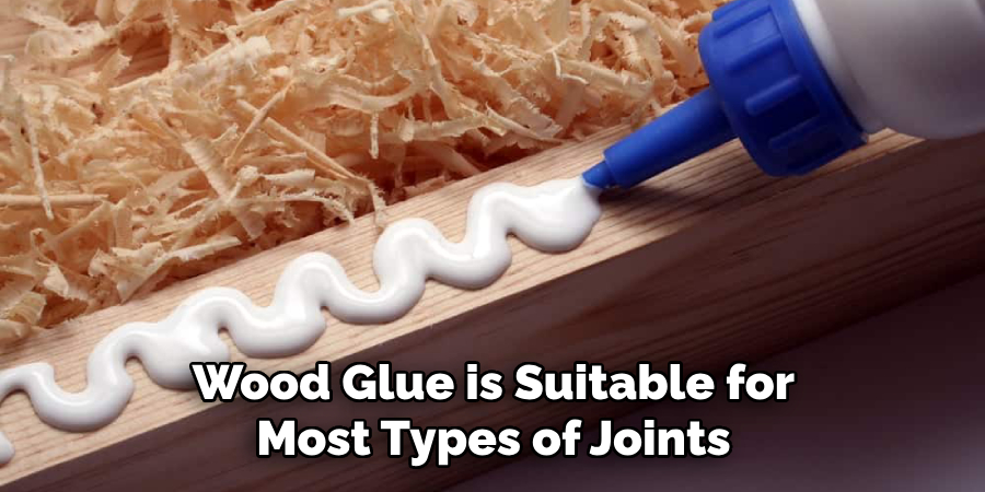 Wood Glue is Suitable for Most Types of Joints