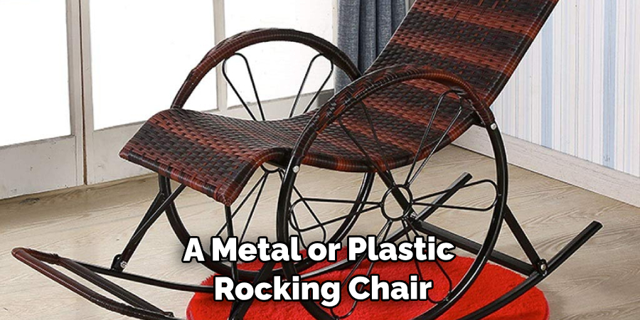 A Metal or Plastic Rocking Chair